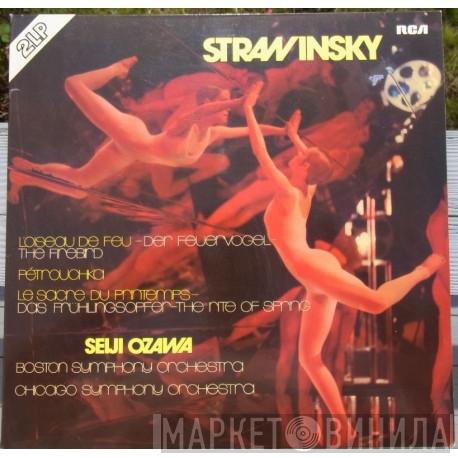 , Igor Stravinsky  Seiji Ozawa  - Strawinsky: The Firebird • Petrouchka • The Rite Of Spring