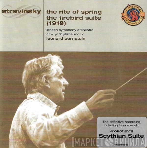 Igor Stravinsky, Sergei Prokofiev, The London Symphony Orchestra, The New York Philharmonic Orchestra, Leonard Bernstein - The Rite of Spring · The Firebird Suite (1919)