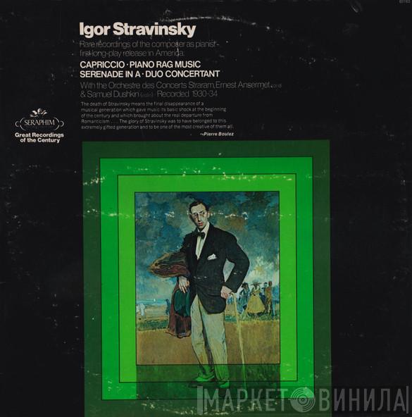 - Igor Stravinsky - Walther Straram Concerts Orchestra - Ernest Ansermet  Samuel Dushkin  - Rare Recordings Of The Composer As Pianist