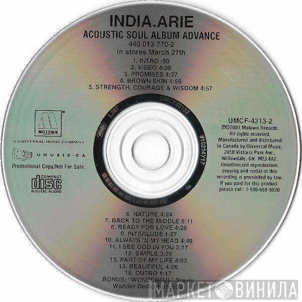  India.Arie  - Acoustic Soul Album Advance