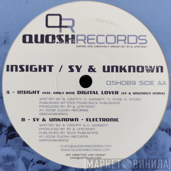 Insight , Sy & Unknown - Digital Lover (Sy & Unknown Remix) / Electronic
