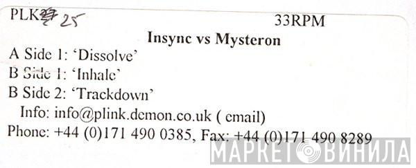 Insync vs. Mysteron - Dissolve EP
