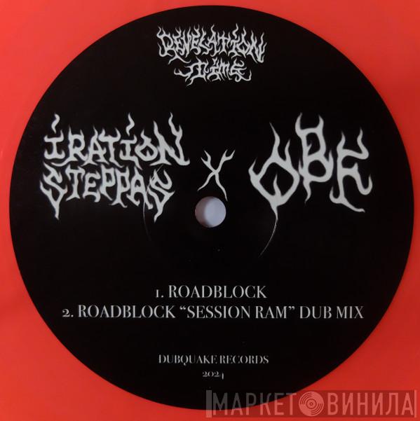 Iration Steppas, O.B.F - Roadblock / Calling Jahovia