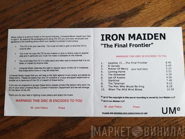  Iron Maiden  - The Final Frontier