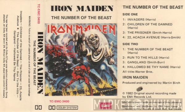  Iron Maiden  - The Number Of The Beast