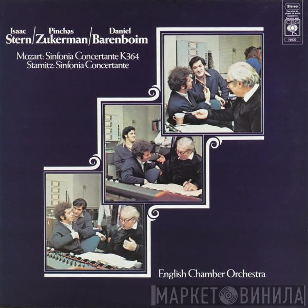 Isaac Stern, Pinchas Zukerman, Daniel Barenboim, English Chamber Orchestra, Wolfgang Amadeus Mozart, Carl Stamitz - Sinfonia Concertante K364 / Sinfonia Concertante