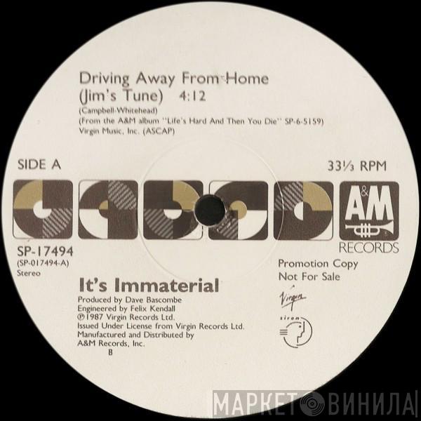  It's Immaterial  - Driving Away From Home