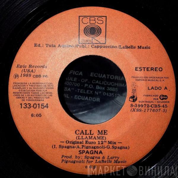  Ivana Spagna  - Call Me = Llamame