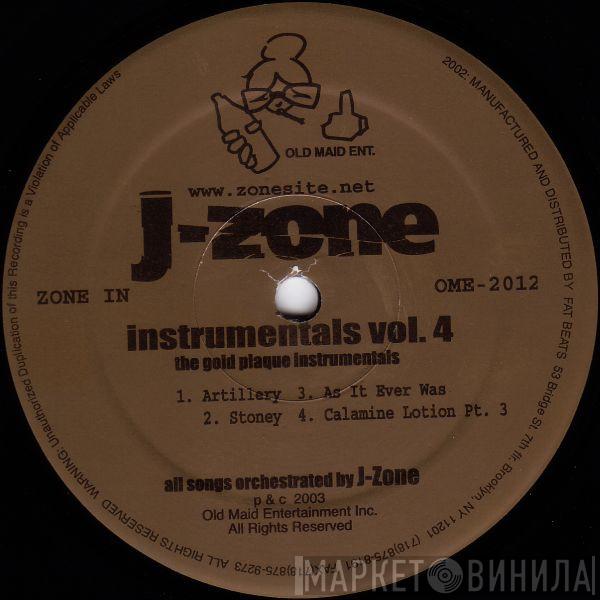 J-Zone - The Gold Plaque Instrumentals (Instrumentals Vol.4)