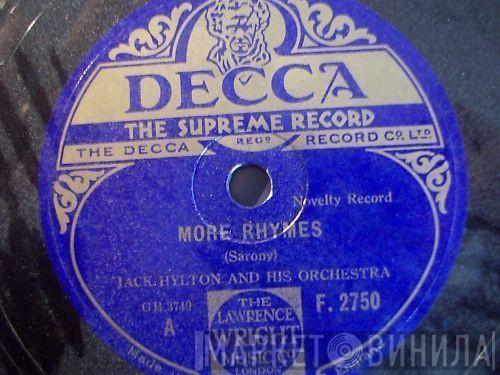Jack Hylton And His Orchestra - More Rhymes