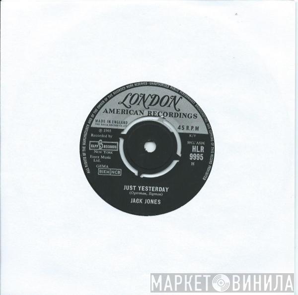 Jack Jones - Just Yesterday