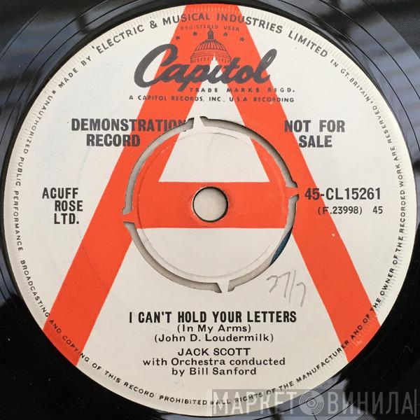 Jack Scott - I Can't Hold Your Letters (In My Arms)