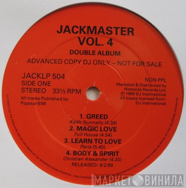  - Jackmaster Vol. 4