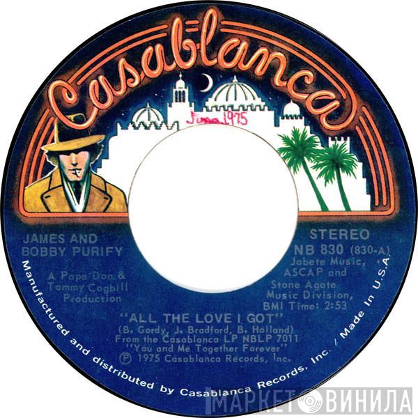 James & Bobby Purify - All The Love I Got