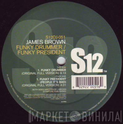  James Brown  - Funky Drummer / Funky President