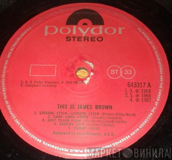  James Brown  - This Is James Brown