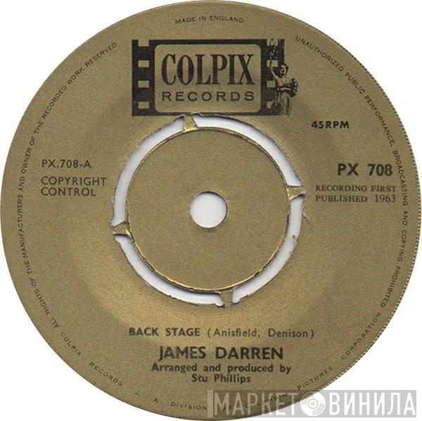  James Darren  - Back Stage