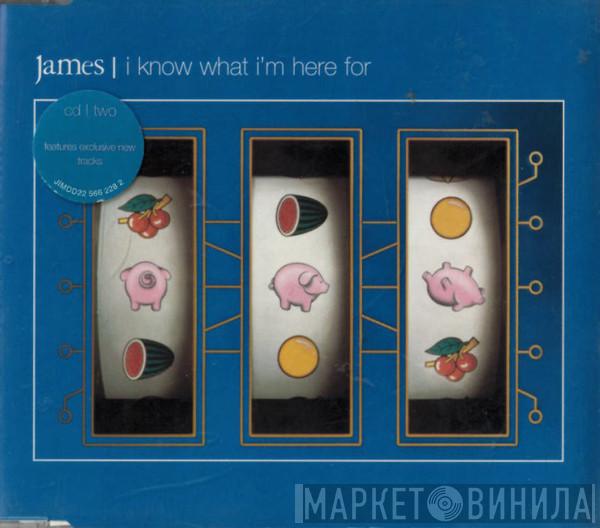  James  - I Know What I'm Here For
