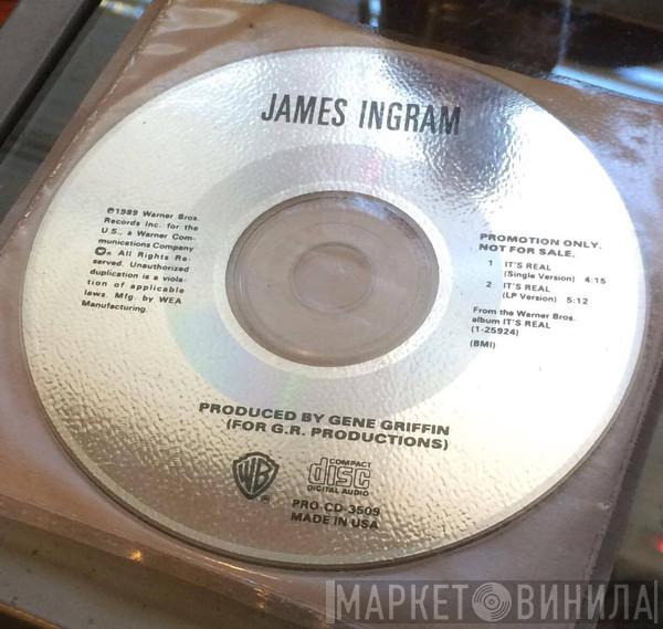  James Ingram  - It's Real