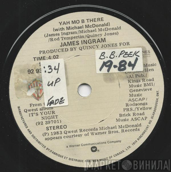  James Ingram  - Yah Mo B There