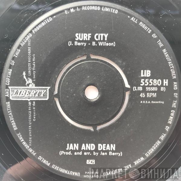  Jan & Dean  - Surf City / She's My Summer Girl