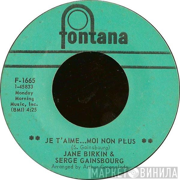 Jane Birkin Serge Gainsbourg  - Je T'aime...Moi Non Plus / Jane B