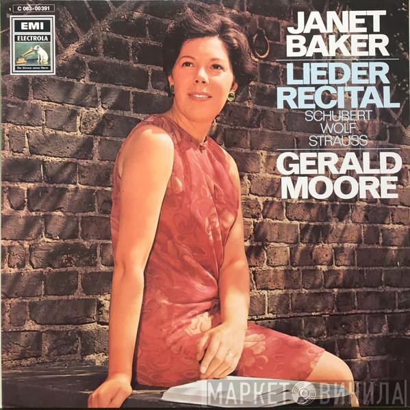 , Janet Baker , Franz Schubert , Hugo Wolf , Richard Strauss  Gerald Moore  - Lieder Recital