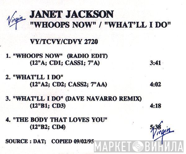  Janet Jackson  - Whoops Now / What'll I Do