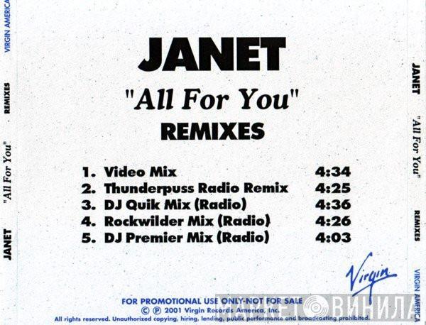  Janet Jackson  - All For You Remixes
