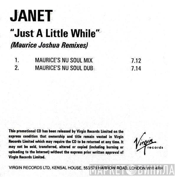  Janet Jackson  - Just A Little While (Maurice Joshua Remixes)