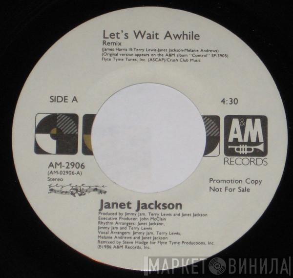  Janet Jackson  - Let's Wait Awhile