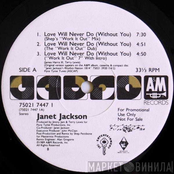  Janet Jackson  - Love Will Never Do (Without You)