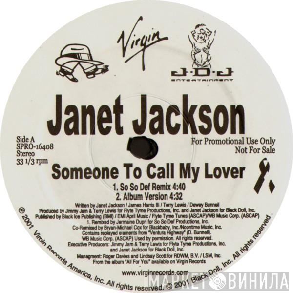  Janet Jackson  - Someone To Call My Lover