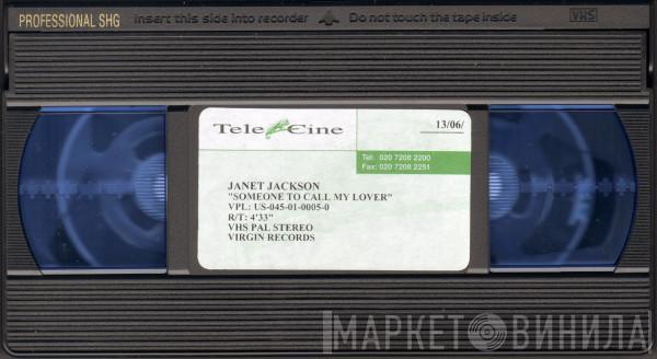  Janet Jackson  - Someone To Call My Lover