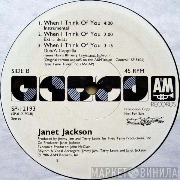  Janet Jackson  - When I Think Of You (Dance Remix)