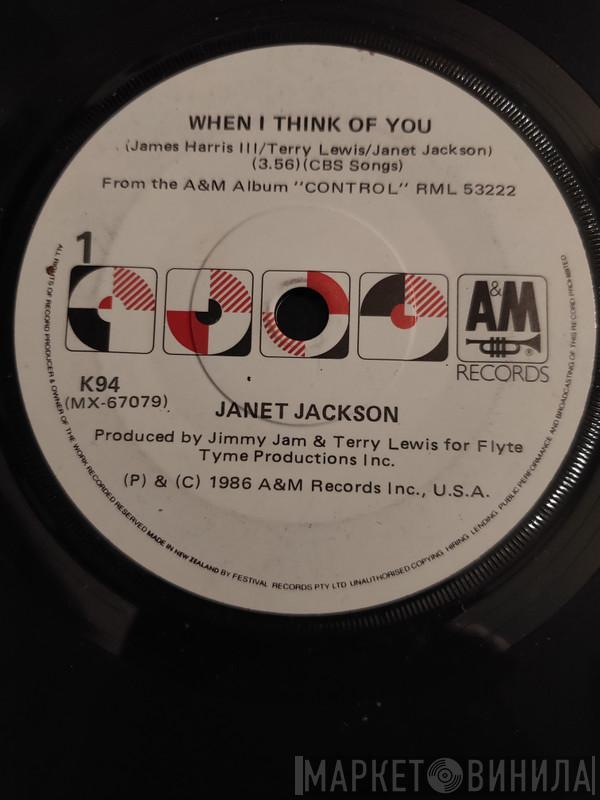  Janet Jackson  - When I Think Of You