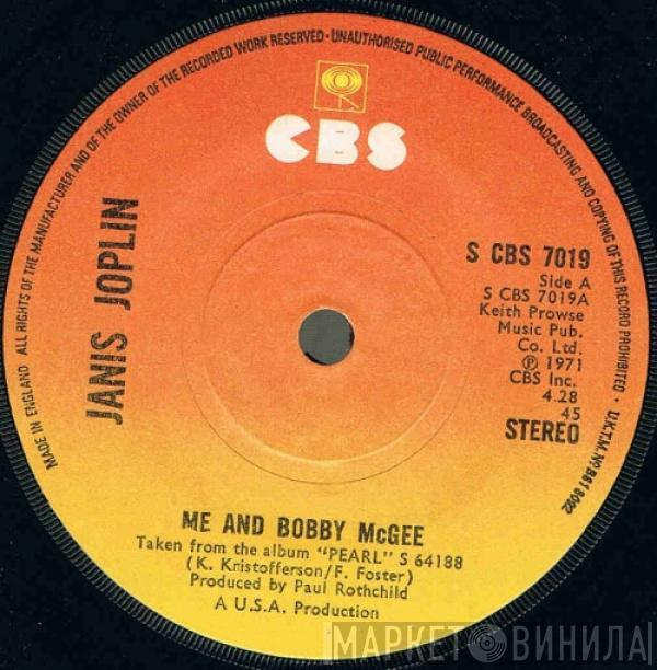 Janis Joplin - Me And Bobby McGee / Half Moon