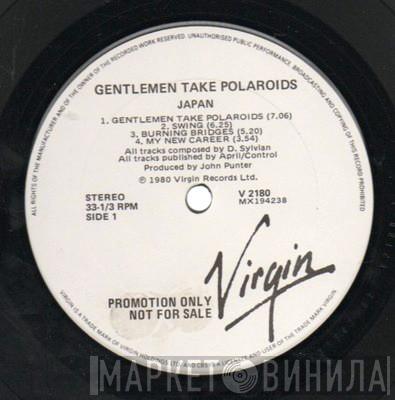  Japan  - Gentlemen Take Polaroids