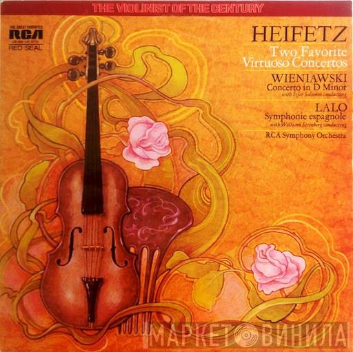 Jascha Heifetz, Henryk Wieniawski, Édouard Lalo, RCA Victor Symphony Orchestra - Concerto In D Minor / Symphonie Espagnole