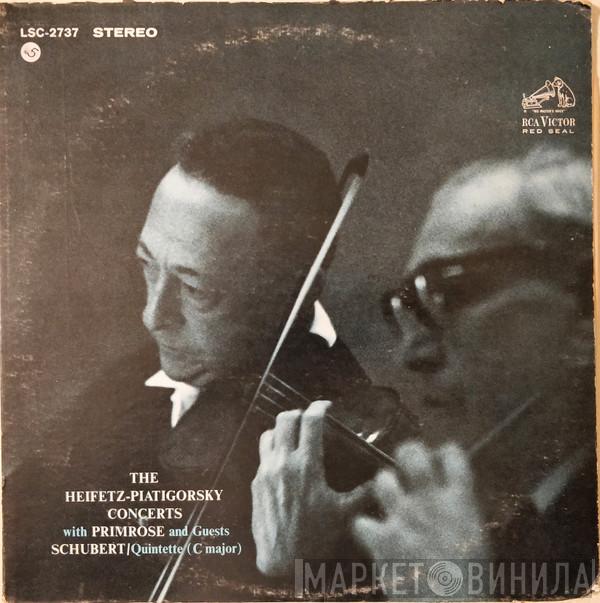 Jascha Heifetz, Gregor Piatigorsky, William Primrose, Franz Schubert - Quintette (C Major)