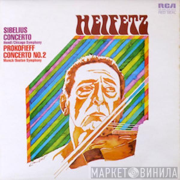 Jascha Heifetz Jean Sibelius Sergei Prokofiev  - Concerto / Concerto No. 2