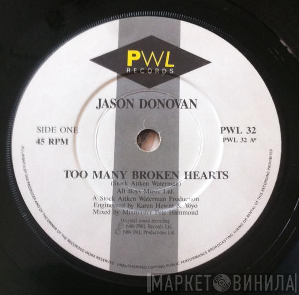  Jason Donovan  - Too Many Broken Hearts