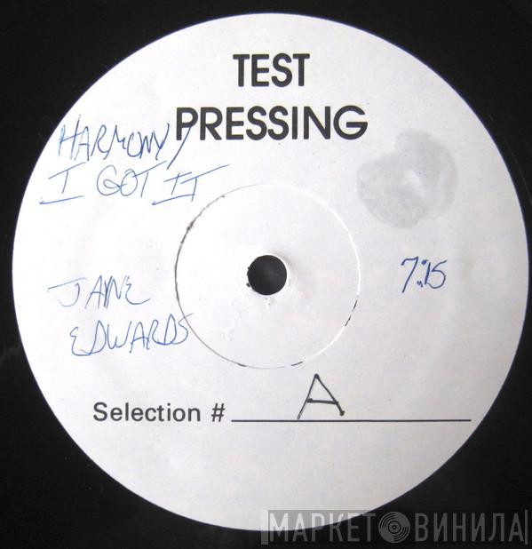  Jayne Edwards  - Harmony / I Got It