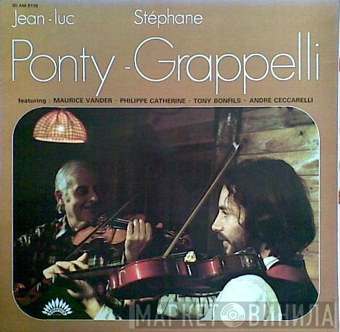 Jean-Luc Ponty, Stéphane Grappelli, Maurice Vander, Philip Catherine, Tony Bonfils, André Ceccarelli - Ponty - Grappelli