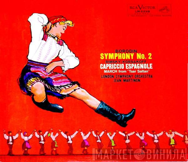 , Jean Martinon , Alexander Borodin  Nikolai Rimsky-Korsakov  - Borodin Symphony No. 2 In B Minor, Rimsky-Korasoff Capriccio Espagnole Op. 34  March from "Tsar Saltan"
