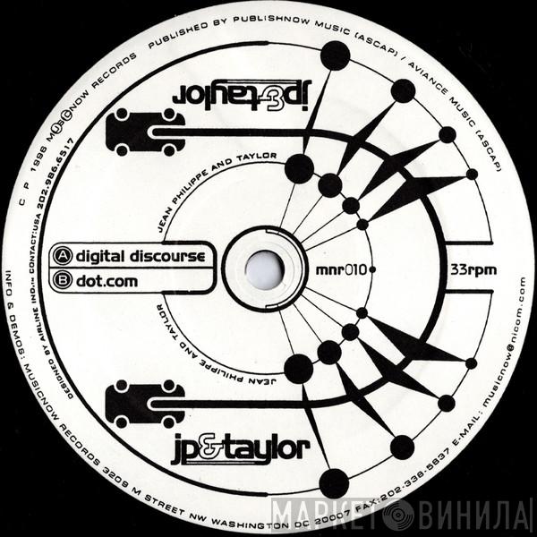 Jean-Phillippe Aviance, Taylor - Digital Discourse / Dot.com
