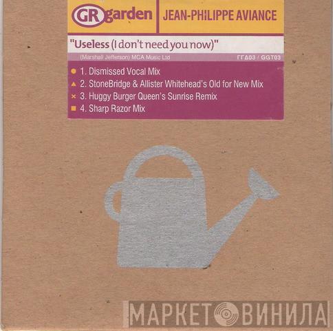  Jean-Phillippe Aviance  - Useless (I Don't Need You Now)