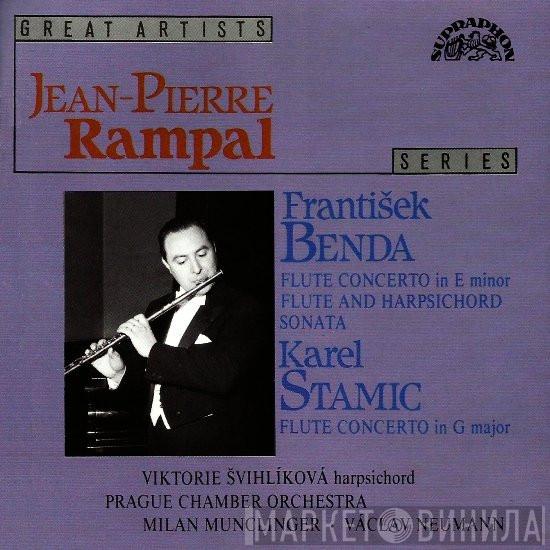 Jean-Pierre Rampal, František Benda, Carl Stamitz, Viktorie Švihlíková, Prague Chamber Orchestra, Milan Munclinger, Václav Neumann - Flute Concertos