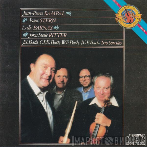, Jean-Pierre Rampal , Isaac Stern , Leslie Parnas - John Steele Ritter , Johann Sebastian Bach , Carl Philipp Emanuel Bach , Wilhelm Friedemann Bach  Johann Christoph Friedrich Bach  - Trio Sonatas