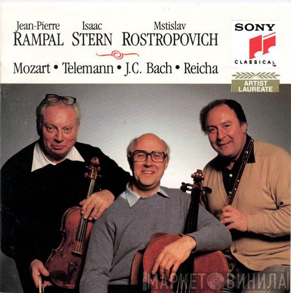 , Jean-Pierre Rampal , Isaac Stern  Mstislav Rostropovich  - Mozart • Telemann • J.C. Bach • Reicha